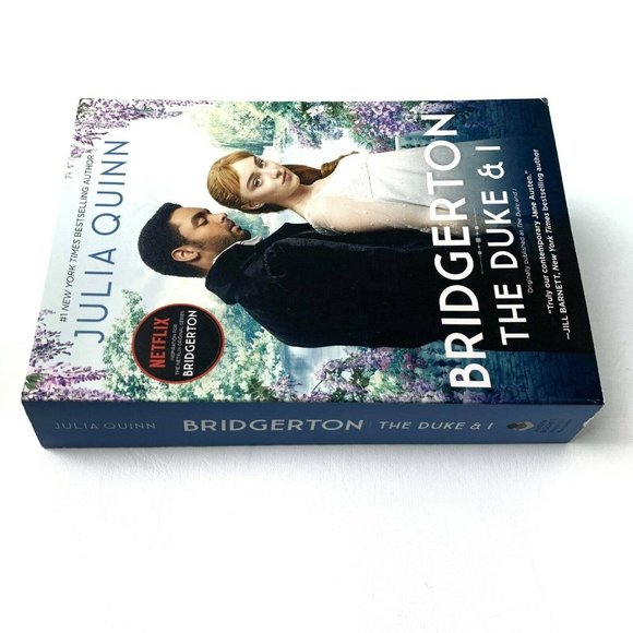 BRIDGERTON THE DUKE & I Book 1 Julia Quinn Paperback Netflix TV Tie-In - Picture 2 of 4